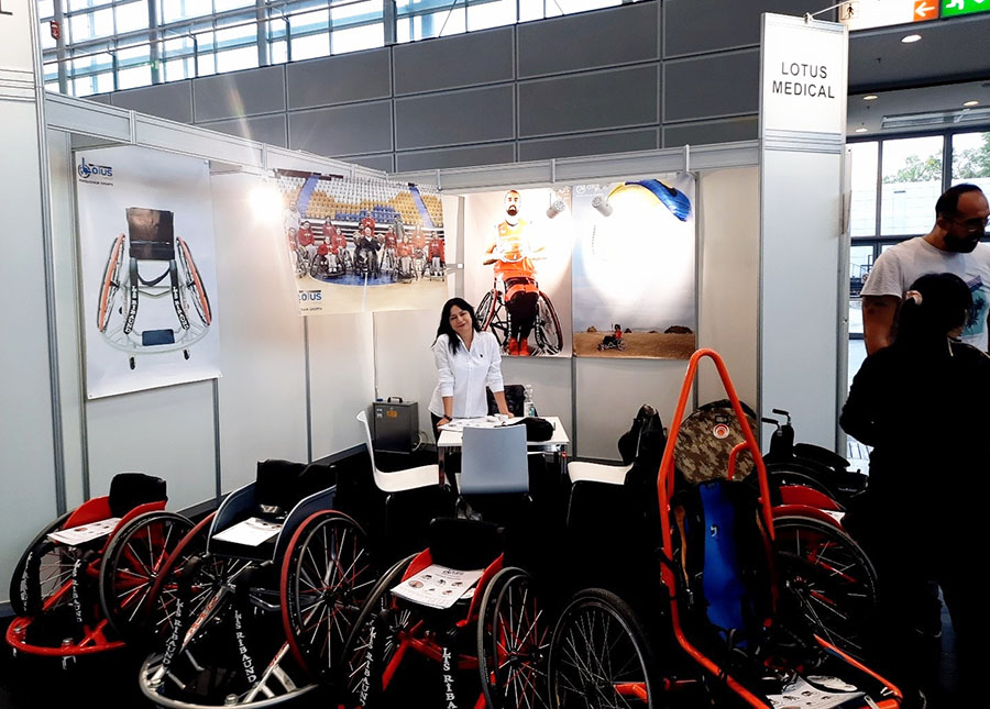 Almanya Düsseldorf Rehacare Fuarında Ürünlerimizi Tanıtıyoruz.